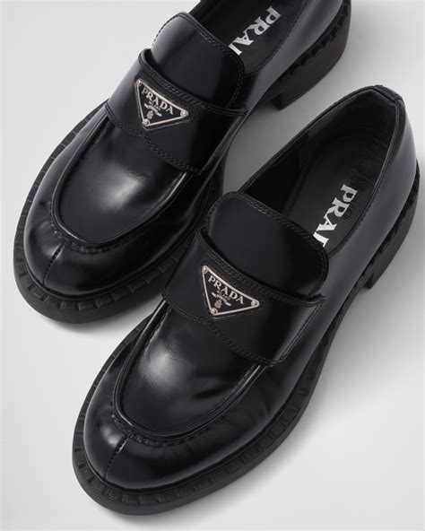 prada damen loafer|prada chunky loafer.